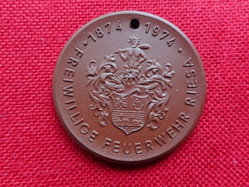 Porzellanmedaille meissen - meissen, fr