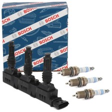 BOSCH Zündspule + 3x BOSCH