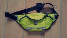Active Gear Bauchtasche groß Schultertasche Gürteltasche Umhängetasche Neongrün