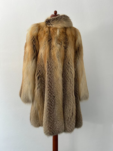 Pelzmantel echter golden - echter,