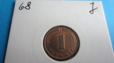 BRD 1 Pfennig J. 380 1968 J in