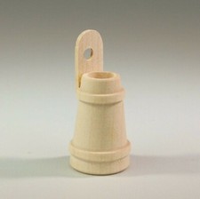 Butterfass aus Holz natur belassen. 3cm. Für Weihnachtskrippe. 