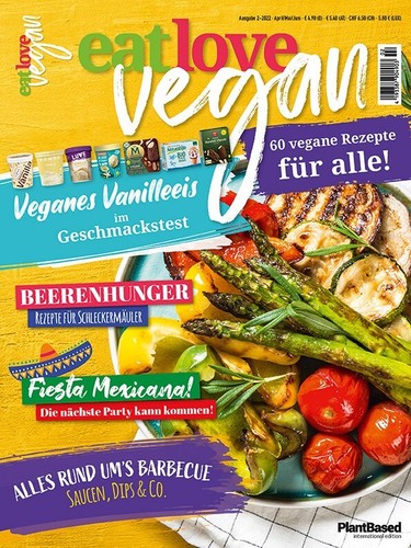 Zeitschrift eat love vegan - eat,