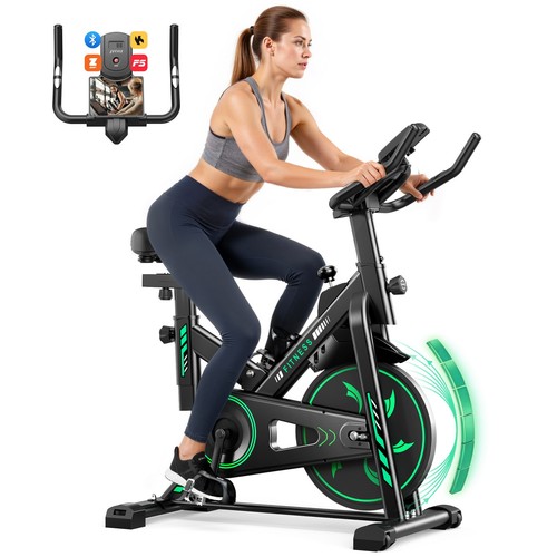Heimtrainer fahrrad mit app - mit,