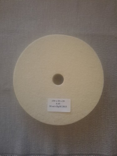Filz polierscheibe 150mm - filz,