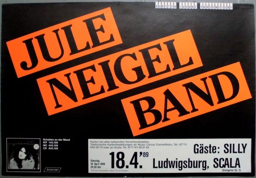Jule neigel band 1989 live - neigel,