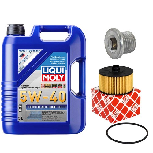 Motoröl filter set - filter, 5w-40