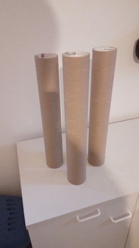 Stabile papprollen 1m - 6,
