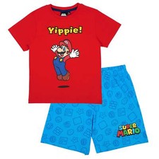 Super Mario Pyjama kurzarm