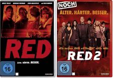 2 DVDs * R.E.D. 1 + RED 2 - (