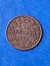 Bayern  1 Kreuzer 1871  sehr
