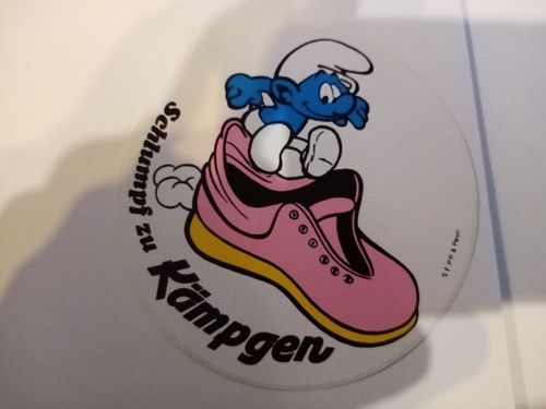 Schlümpfe sammelaufkleber - ,