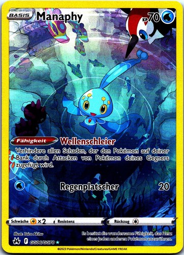 Manaphy illustration rare - manaphy,