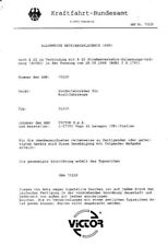 Victor Lankrad ABE+Gutachten KBA 70229 Typ 3L300