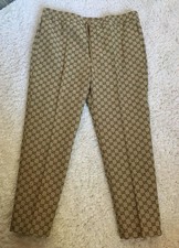 GUCCI Herren Jogging Hose GG Canvas, Größe 58, ungetragen