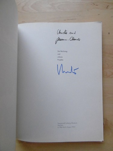 Christo autogramm signed - signed, buch
