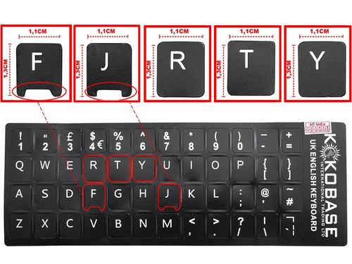 Englische tastatur matt - englische,