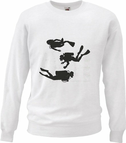 Sweatshirt silhouette tauchen - sweatshirt,