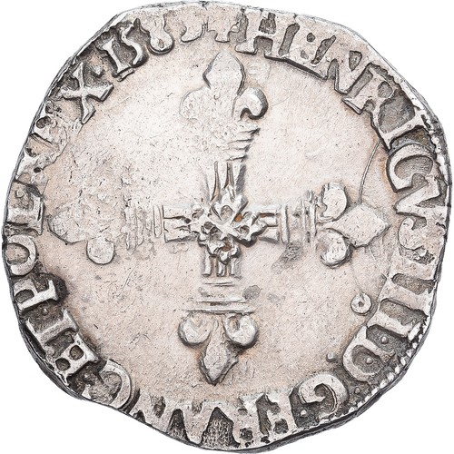 Frankreich henri iii 4 - henri, 1/4