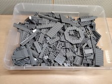 2 Kg Lego Konvolut dunkelgrau