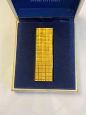 KONVOLUT ALTES VINTAGE FEUERZEUG MARUMAN IC-501 ORIGINAL BOX VERGOLDET