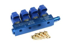 Hercules Blue Injektor LPG CNG 4 Zylinder inkl. Düsen [GEPRÜFT] Autogas LPG GPL