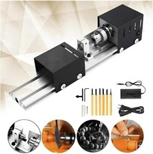Mini Drehmaschine Perlen Maschine Drechselbank Holzbearbeitung DIY Tischdrehbank