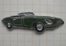 JAGUAR TYPE E / OLDTIMER YOUNGTIMER .. älterer emaillierter Auto Pin (102a)
