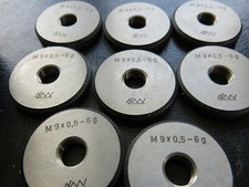 Gewinde Lehrring M 9 x 0,5 - 6g Feingewinde Gewindelehrring LMW NEU #KB2-28#