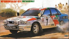 Modellauto Modellbau Model Kit Bausatz Rallly Hasegawa MITSUBISHI GALANT