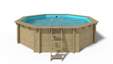 Oku holzpool emotion fun rund - oku,