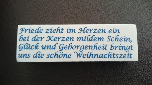 Blanche stempel friede - la,