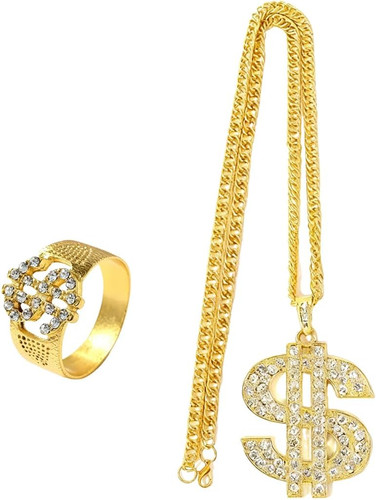 Dollar kette gold - kette, goldene