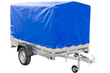 PKW-Anhänger auf Federn