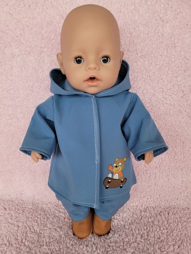 Puppenkleidung softshelljacke - puppenkleidung,