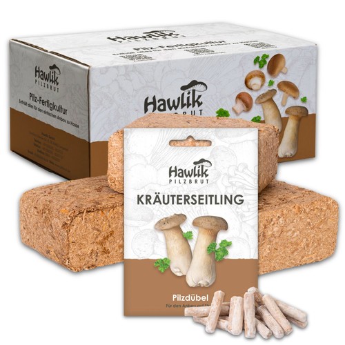 Kräuterseitling pilzzuchtset - kräuterseitling,