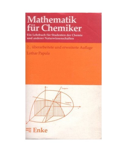 Mathematik für chemiker ein - für, chemiker.