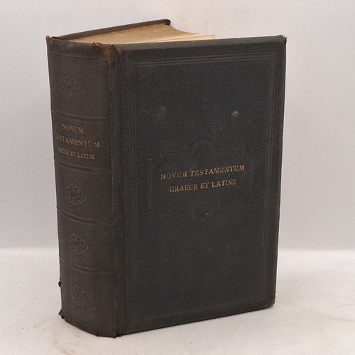 Novum testamentum graece et - novum,