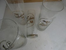 4 x Bierglas Frankenheim Alt Altbierglas 0,4 l Düsseldorf