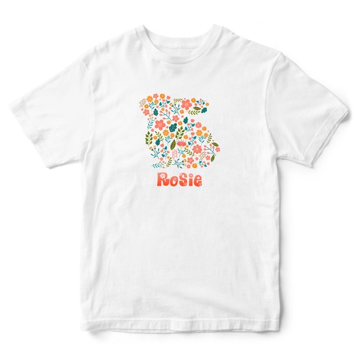 Personalisiertes blumen - personalisiertes,