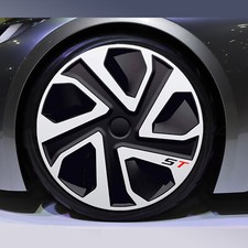 Radkappen 16 Zoll Radzerblenden St Silver Black 4x