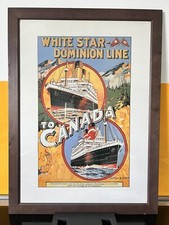 WHITE STAR DOMINION LINE TO CANADA Druck