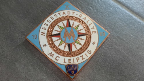 Ddr emblem plakette metall - plakette,