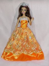 Elegantes Barbie Puppen Kleid