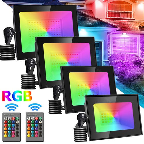 Led strahler rgb mit - strahler,