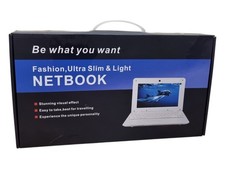 Bigmachine 10,1" Android Netbook Mini Laptop 8GB SSD Quad-Core weiß