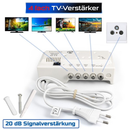 Signal verstärker 4x20db - signal,