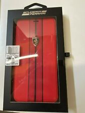 Ferrari Handy Hülle iPhone XS Max rot Booktype Phonecover
