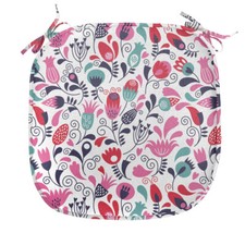 Blumen Stuhlkissen Aufwändige