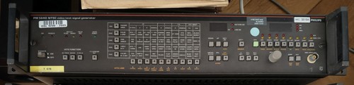 Philips pm5640 ntsc video test - pm5640,